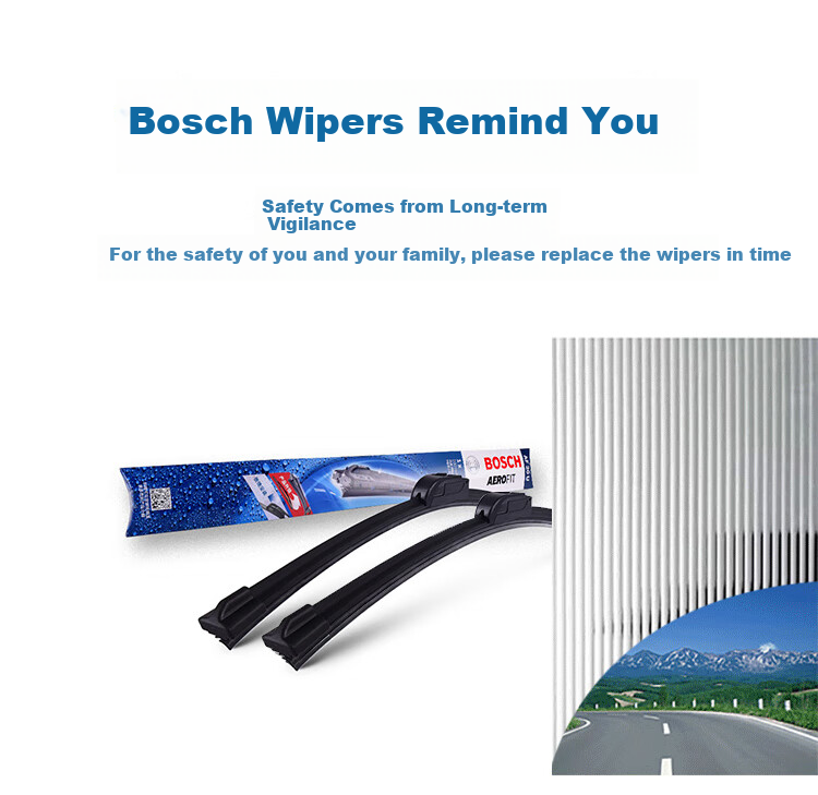 BOSCH Wind Wing U Wiper Blade 22/22, Compatible with SAIC Maxus V80/Meng Jin F150/Yufeng Tu Yao/Qichen E30 2