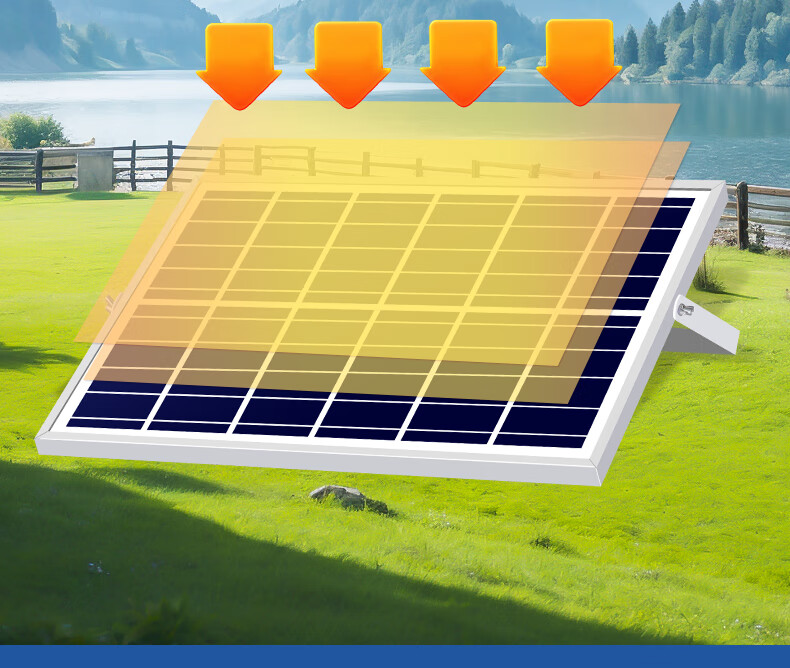 Shufujia Solar Outdoor Lighting, Garden Light, New Rural High-Power Ultra-Bright LED Floodlight, Waterproof Street Lamp for Home Use 3