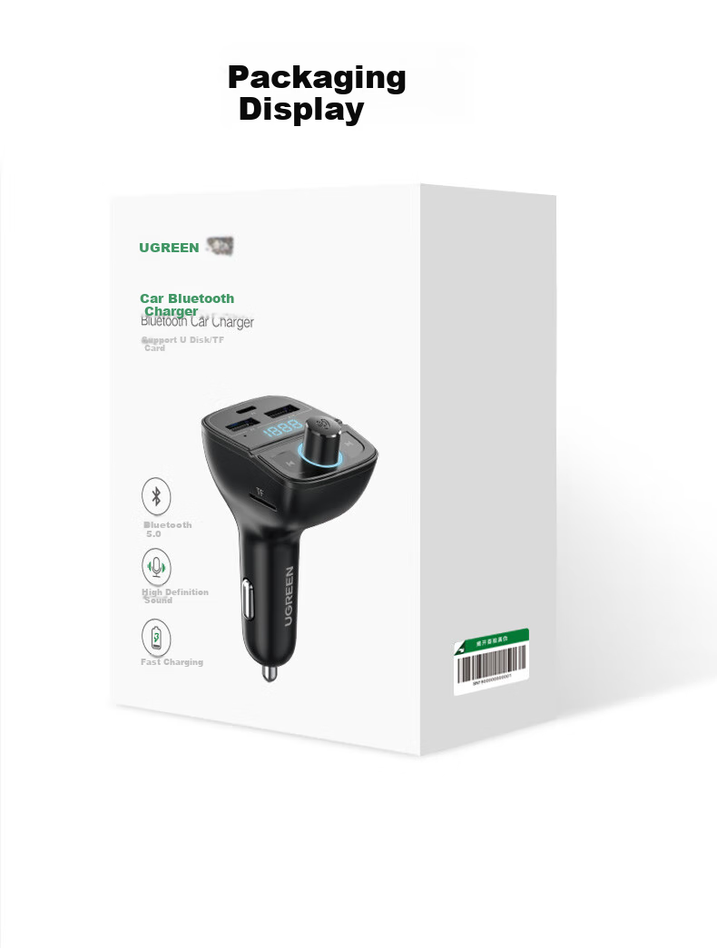 UGREEN Car Charger, Cigarette Lighter Adapter with Two Or Three Ports, Converter Plug Extension for Dash Cam, Compatible with 12V/24V Cars And Trucks, Expansion Charging Port 18