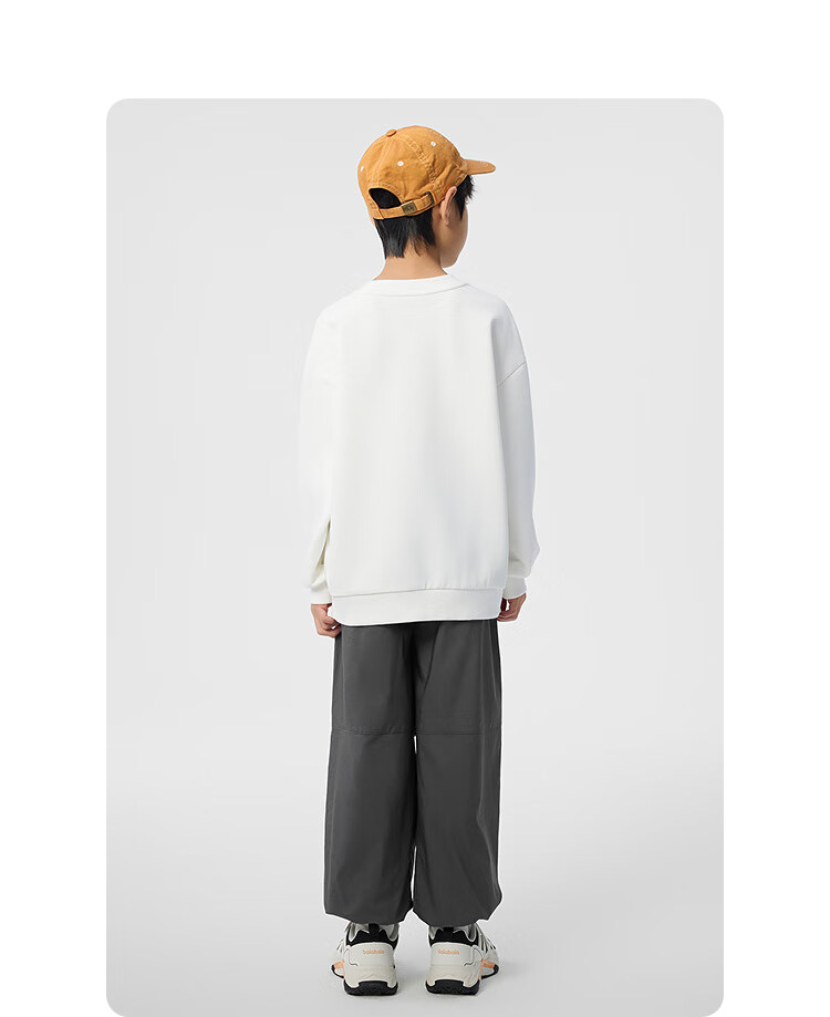Balabala Kids Sweatshirt Boys Top 2025 Spring Long Sleeve Loose Fit [Mall Same Style] 202125121107 9