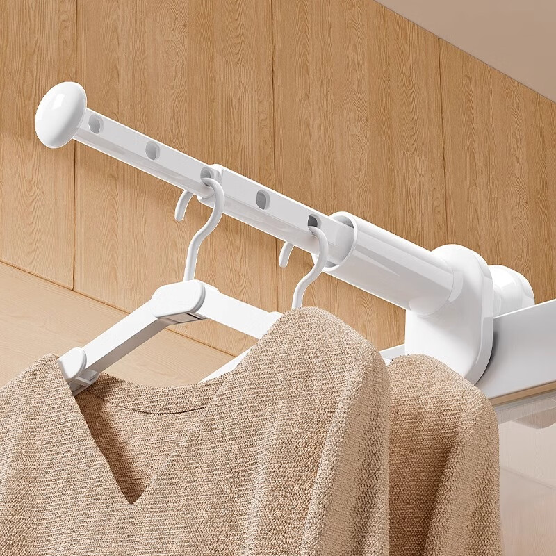 Huxiansen Portable Retractable Clothes Drying Rack with Reinforced Support, Foldable And Collapsible for Indoor And Outdoor Use