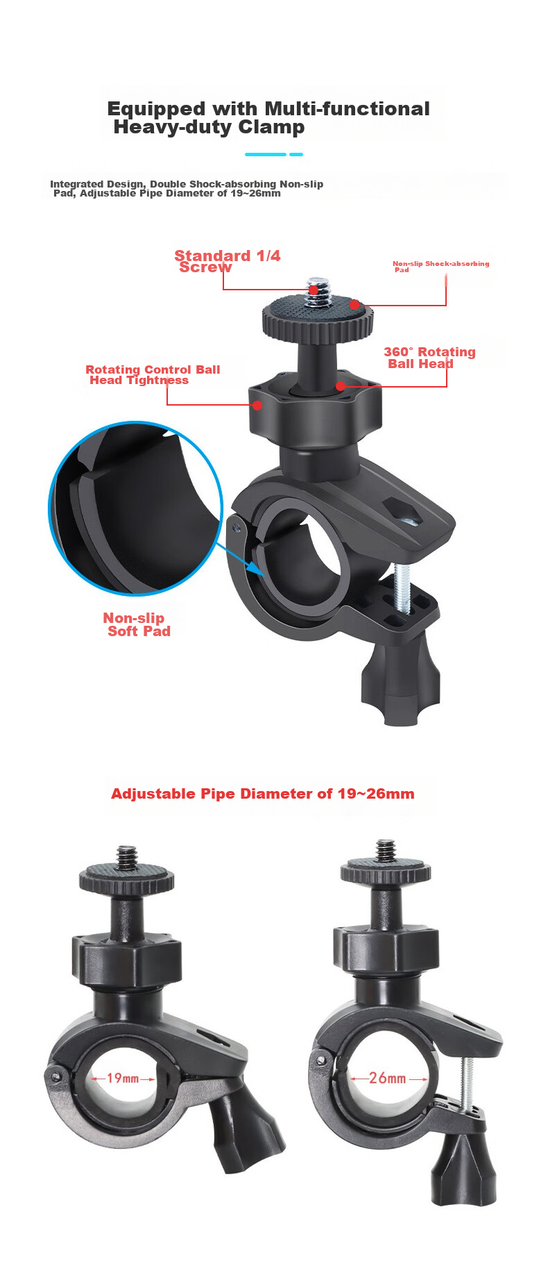 Aigo Action Camera, High-Definition Portable Sports Camera, Compact Video Recorder, S12 Model, 128GB Storage 11