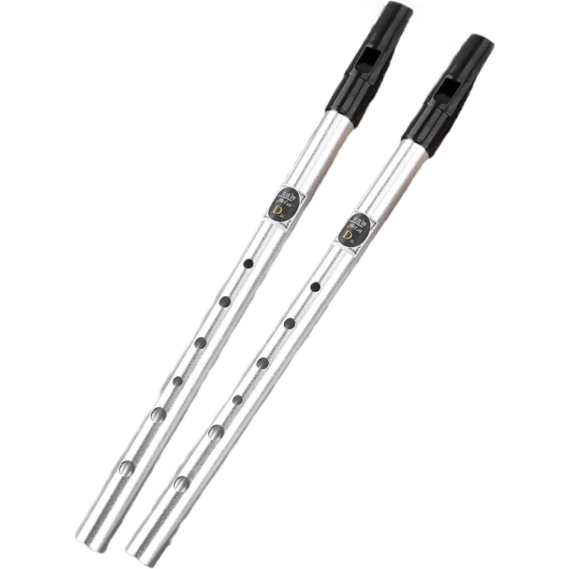 Maneryuepu Irish Flute for Students, Beginner's Entry-Level Six-Hole Recorder in D Key, High-Pitched Straight Flute, Tin Whistle Musical Instrument