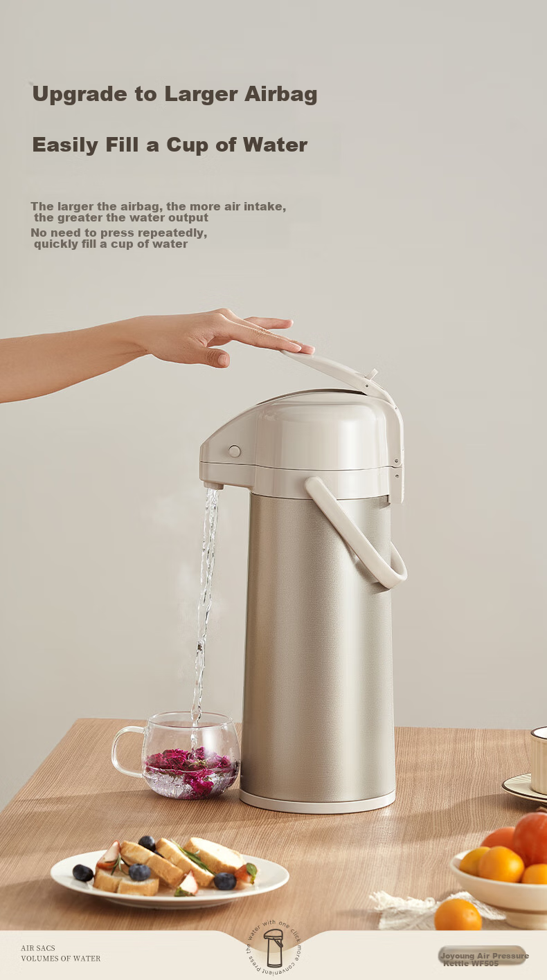 Joyoung Pressure Insulated Thermos 1.9L Large Capacity Vacuum Flask Pressure Cooker Household Hot Water Bottle Thermos 4