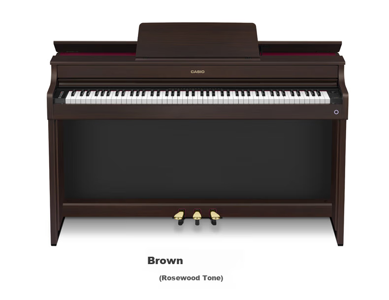 Casio Digital Piano AP300, Black Intelligent 88-Key Weighted Hammer Professional Upright Digital Piano Set 21
