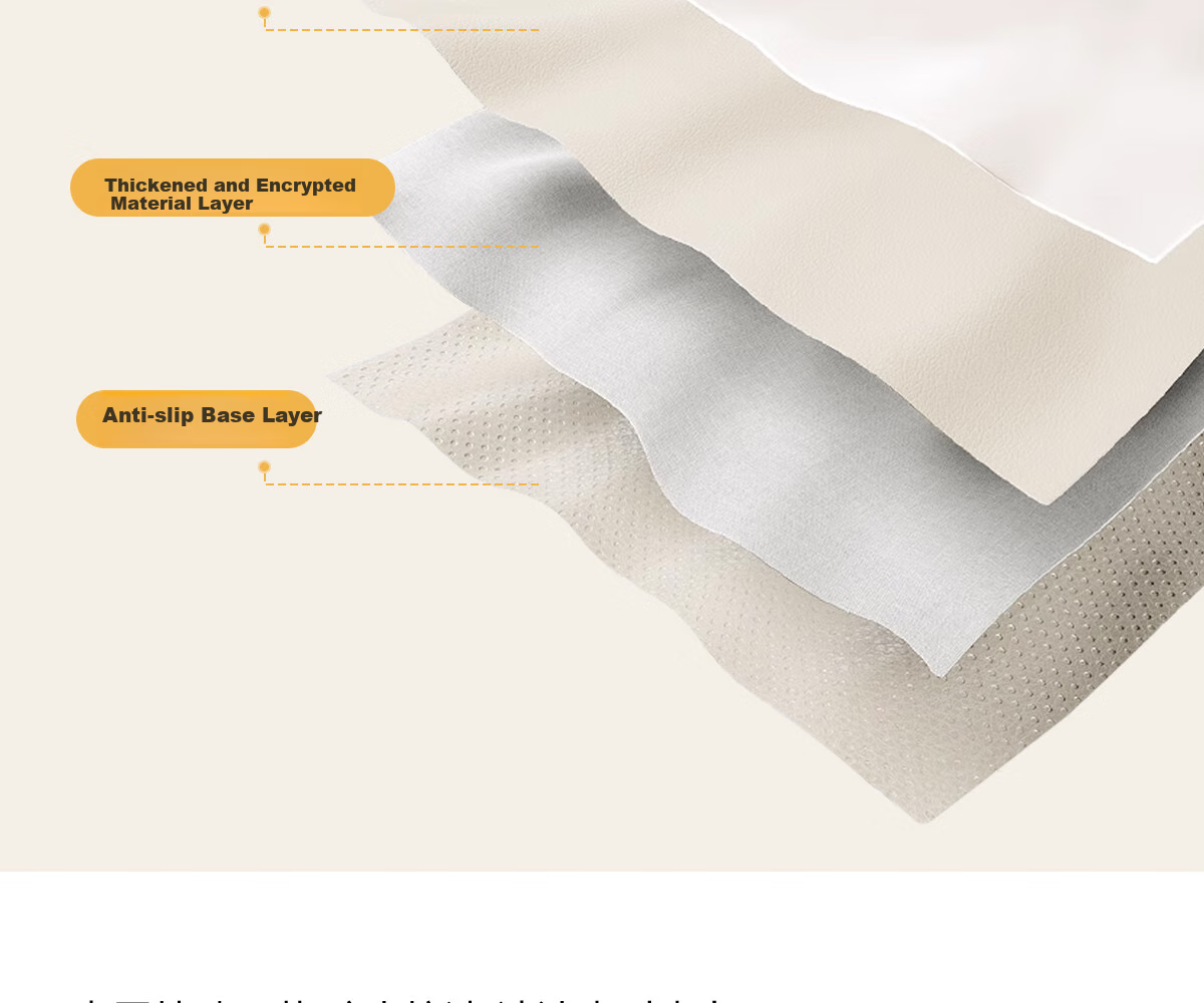 Ali Dining Table Cloth, Waterproof And Oil-Proof PU Table Cover, Customizable Table Mat, Coffee Table Cloth, Rose Champagne Beige, 140*160cm 7
