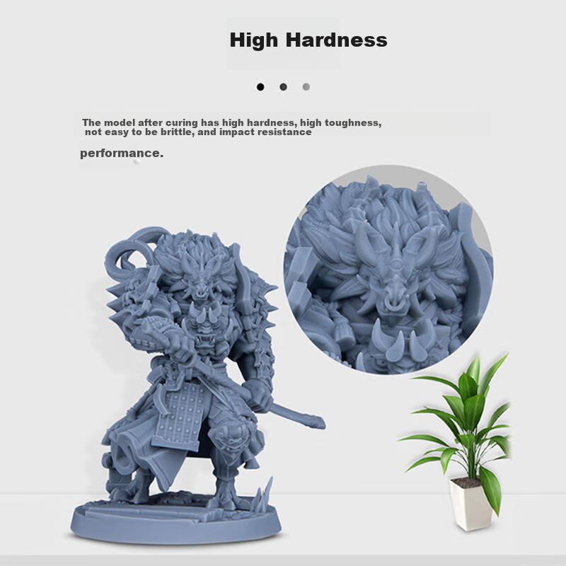 ELEGOO Light-Curing 3D Printer Consumables, High-Precision Material, 405nm Wavelength LCD Universal Rigid Photosensitive Resin 2.0, Rigid Resin - Gray 1000g