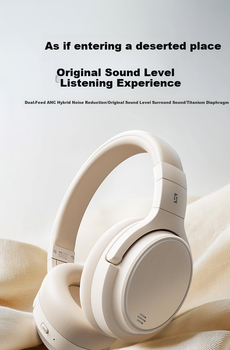 Holy Serpent Gazer [2026 New Model | Hybrid Active Noise Cancellation] Bluetooth Headphones, Over-Ear Wireless Gaming Headset with Sound Isolation, Compatible with Apple, Huawei, Xiaomi Computers And PC 2