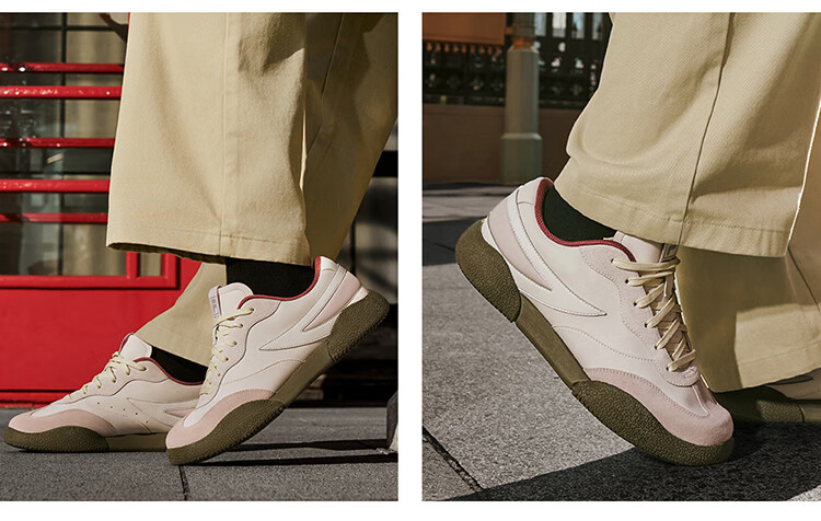 FILA Official Yang Mi Same Style Women's Shoes, PENGUIN Retro Sneakers, Penguin Shoes, Training Shoes, Casual Shoes 29