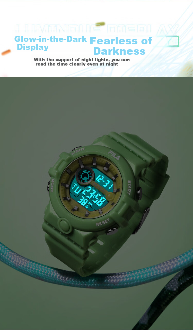 FILA Electronic Watch, Student Watch for Middle And High School Students, Birthday Gift for Boys And Girls, Children's Digital Watch 6657-003 5