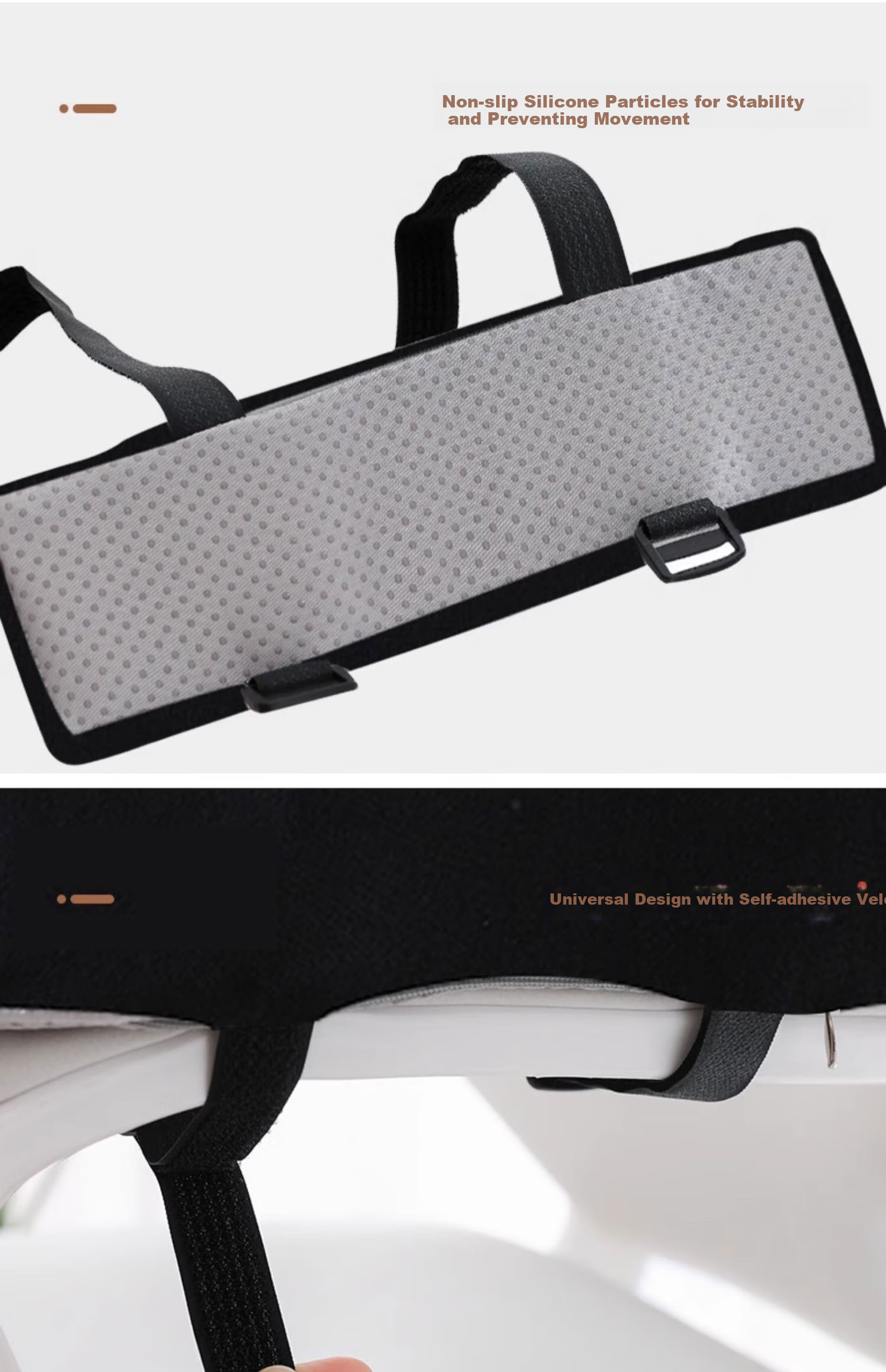 Jingxun Armrest Cushion, Gaming Chair Armrest Pad, Executive Chair Height-Increasing Hand Pillow, Computer Chair Curved Height-Increasing Pad, One Pair 5