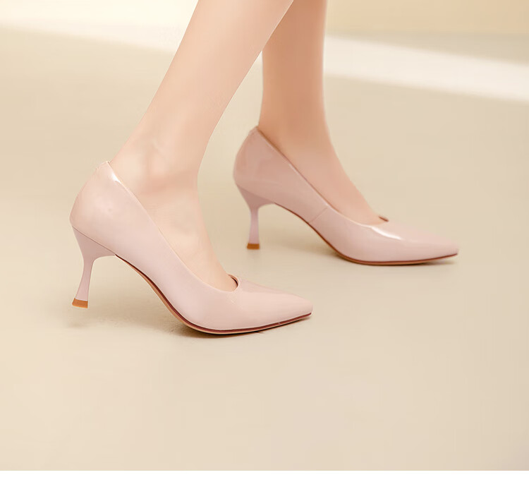 Dusto High Heels for Women, Spring 2026 New Style Commuter Shoes Slip-On Women's Shoes Elegant Thin Heel High Heels 9
