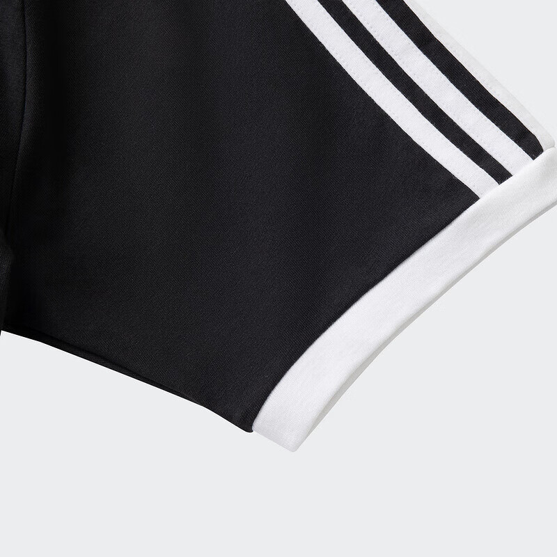 Adidas Trefoil Men's And Women's 3-STRIPES TEE Short-Sleeve, KB2459, Black, Size M 4