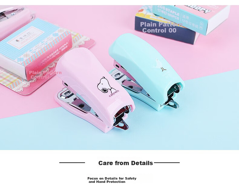 M&G Stapler, Anti-Jam Hand Stapler, Office Supplies, Student Exam Paper, No. 12 Stapler, Random Color, Single Pack, ABS916CJ 3