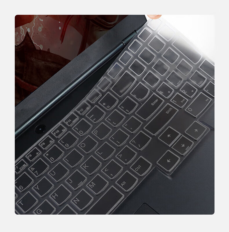 Jiasu Keyboard Protector And Screen Protector for Lenovo GeeKPro G5000 2024 Model, 15.6-Inch Laptop High-Definition Screen Protective Film Set, Easy to Apply 4