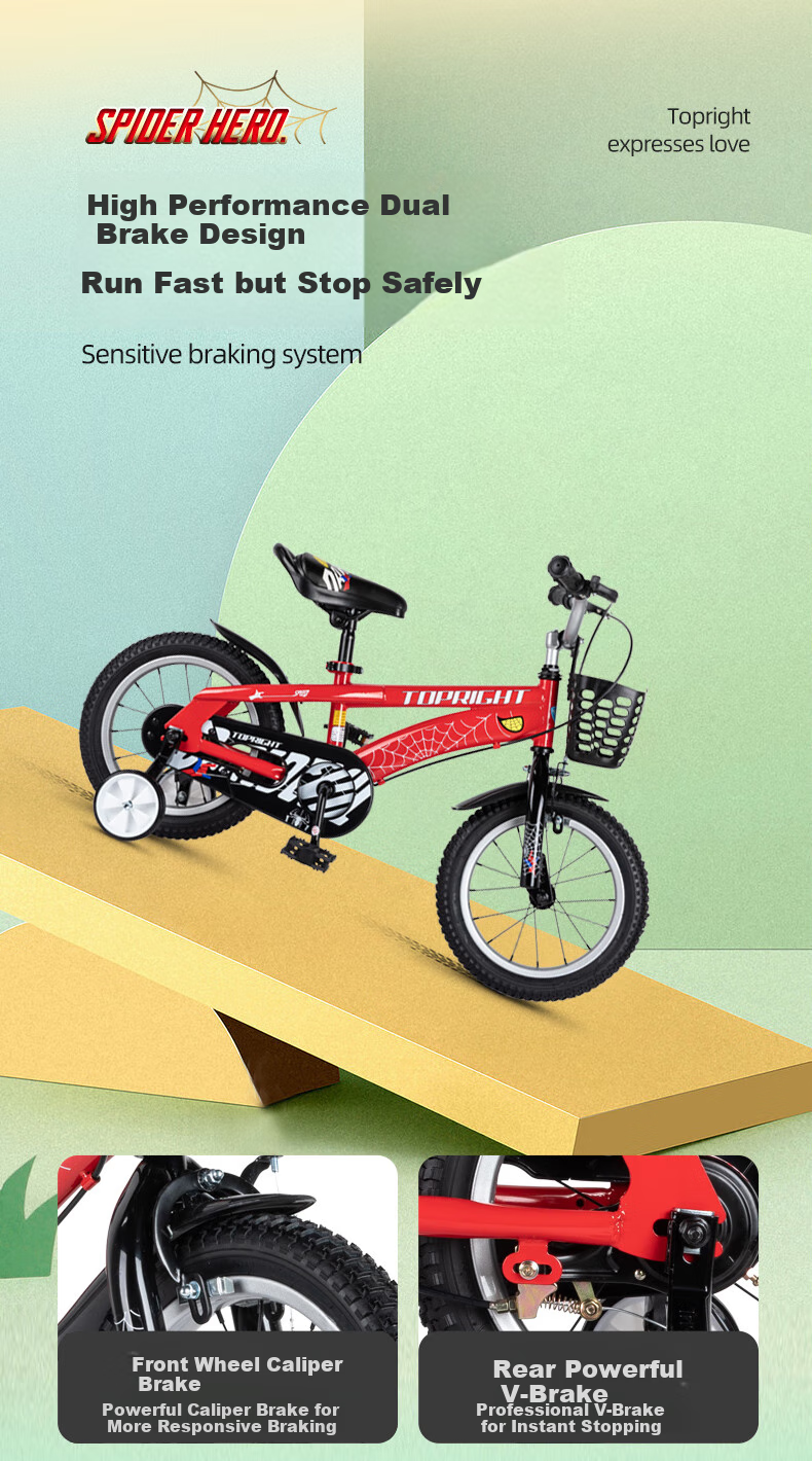 TOPRIGHT Ultra-Light Children's Mountain Bike for Boys And Girls Aged 6-12, Student Youth Bicycle SC700 Titanium Gold Color 20 Inch 9