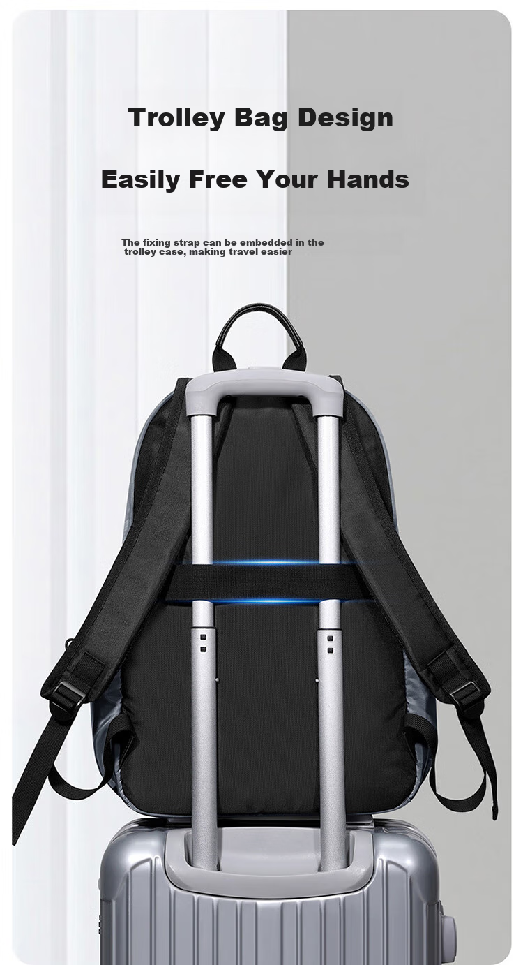 Biyoumei Backpack for Men, Fashionable Casual Travel Bag, Laptop Bag, School Bag for High School And College Students, Middle School Bag for Wome 7