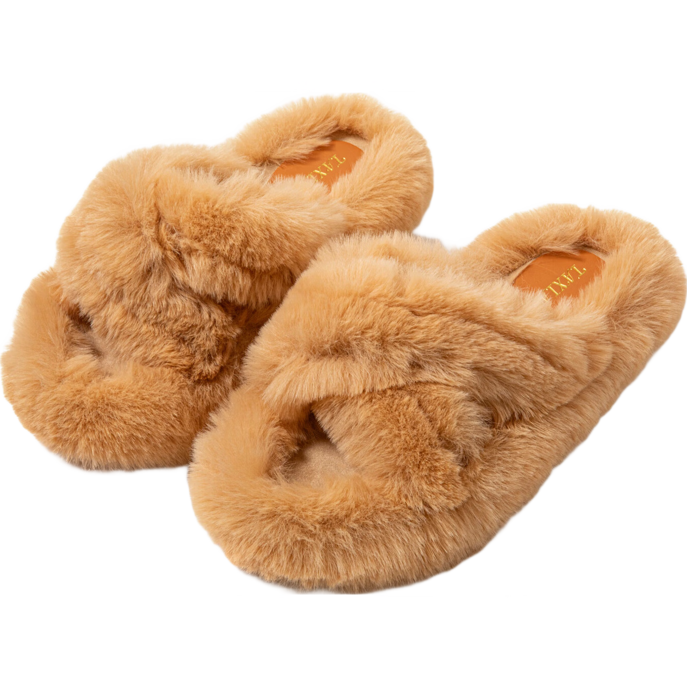 Taxiang Plush Slippers for Autumn And Winter, Warm And Versatile Home Use, Made of Plush Cotton, Model TY229