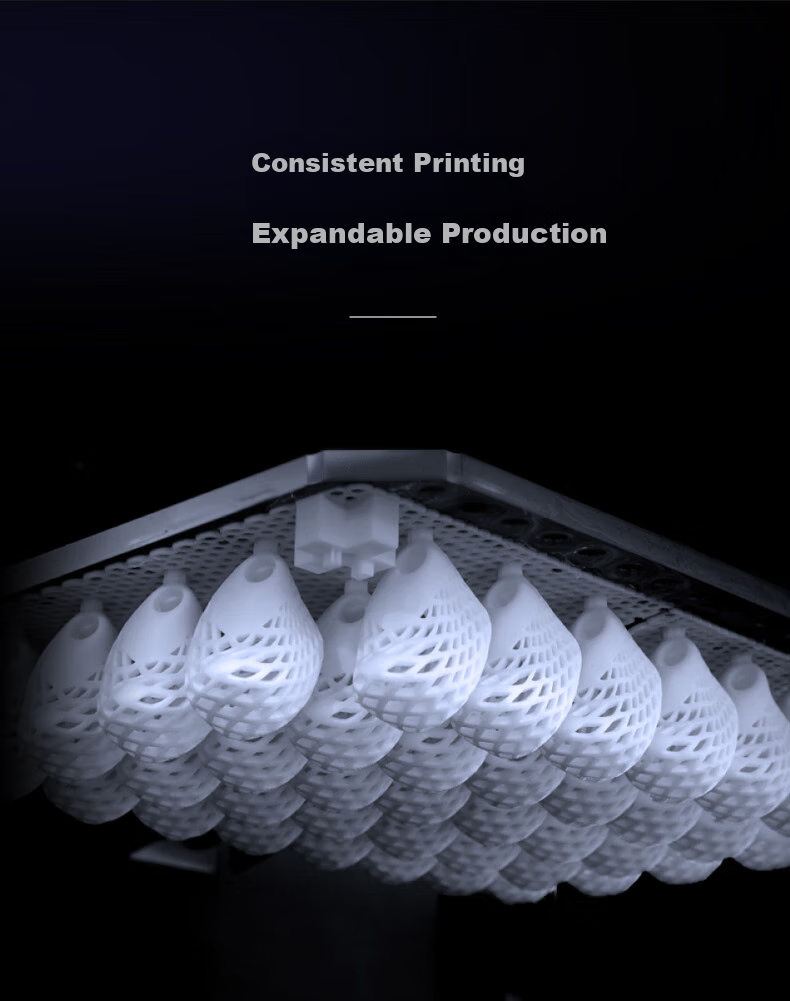 HEYGEARS Blackge Reflex Light Curing 3D Printer, Large Build Volume, Desktop Home Use, High Precision Fast 3D Printing, Consumer-Level, Action Figure Model 19