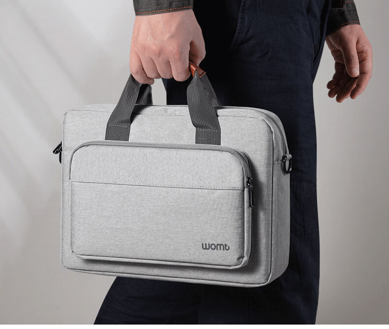 WOMT Laptop Bag, Suitable for 15.6/16-Inch Laptops, Handheld, Compatible with Lenovo Legion, Xiaomi, Apple, Huawei, Shoulder Bag 2