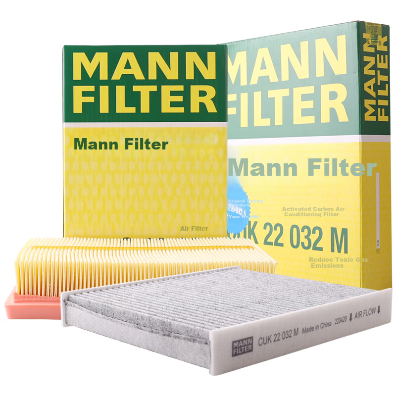MANNFILTER Filter Set, Air Filter And Cabin Air Filter, Suitable for 2019-2023 Toyota Levin Hybrid 1.8L E+, Not Compatible