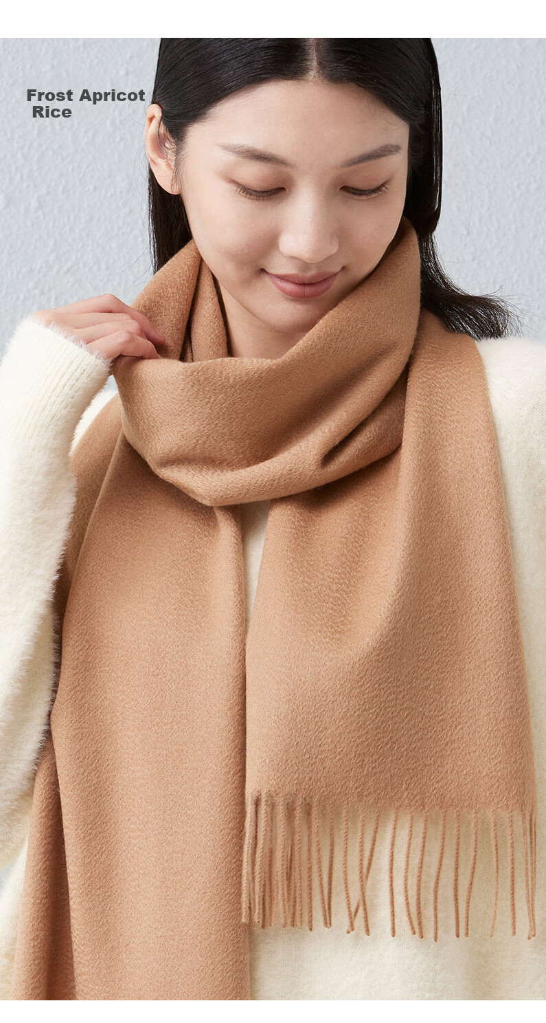 Hodo 100% Cashmere Scarf for Women, Winter Warm Thick Neck Warmer, Birthday Gift Box for Mom And Girls 8