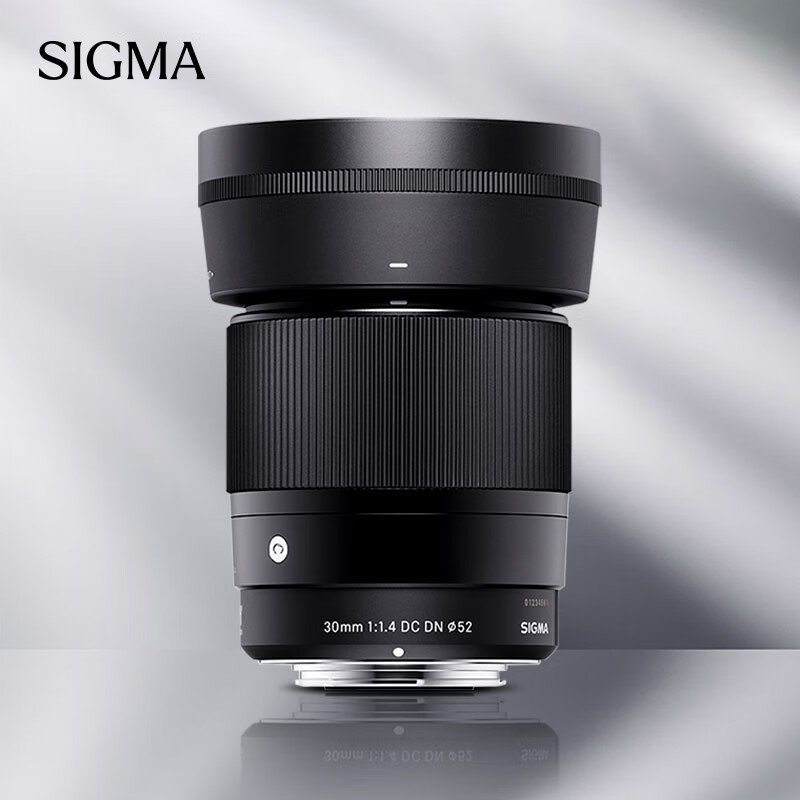 SIGMA 30mm F1.4 DC DN Contemporary, APS-C Format, Large Aperture Prime Lens, Mirrorless Portrait And Live Streaming (Sony E-Mount)