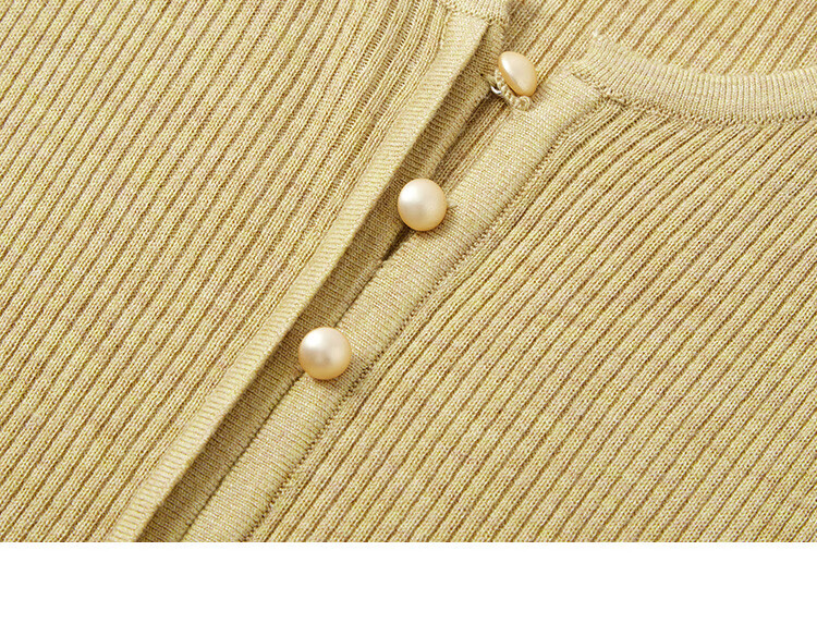 Dme [Light Mature Style Knit Sweater] Spring And Autumn Elegant Top Long-Sleeve Pullover Women's Sweater 19