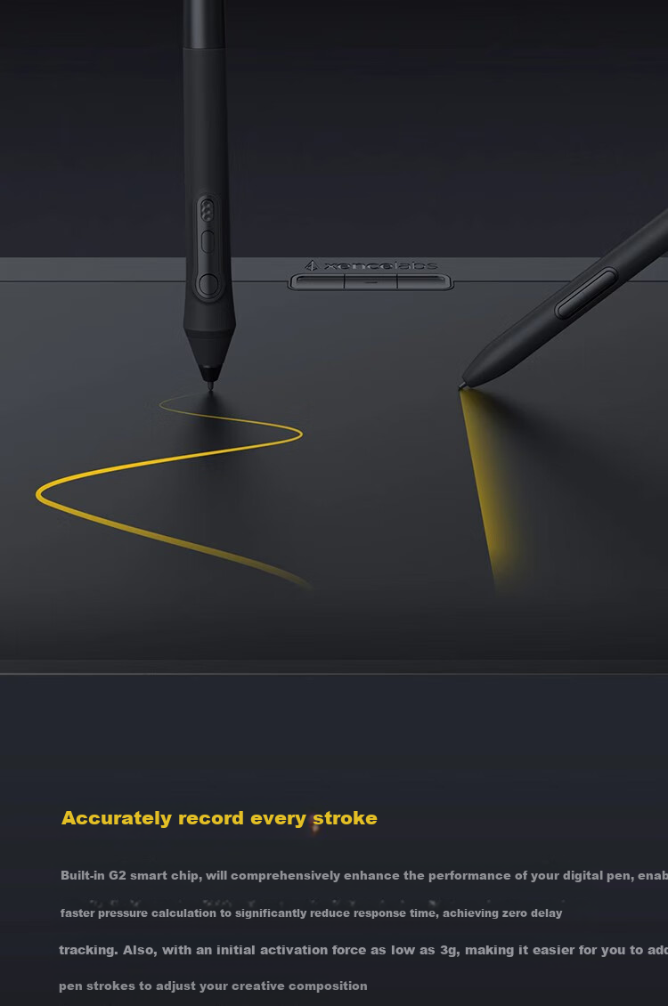 Xencelabs Medium-Sized Digital Drawing Tablet Set, Writing Pad, Drawing Board, Writing Pad Connected to Computer Drawing Tablet, Graphics Tablet, Online Class Teacher Electronic Drawing Board, Wireless Bluetooth Tablet 7