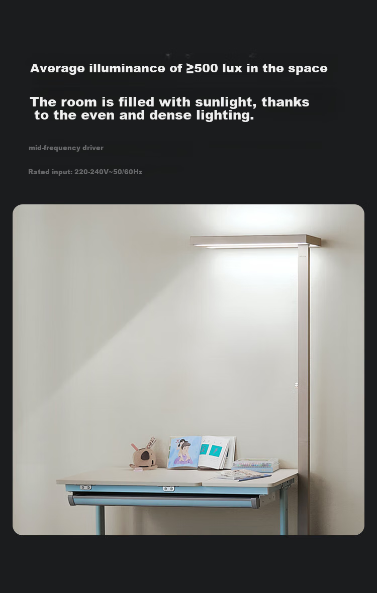 Honeywell Floor Lamp, Eye Protection Lamp, Study Lamp, Full Spectrum Floor Light, Large Street Lamp, Children's Student Reading Lamp, 03S01 16