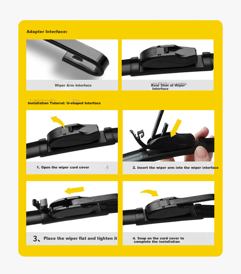 MAGNETI MARELLI Car Windshield Wipers, Quiet And Wear-Resistant Natural Rubber, Compatible with Trumpchi GS317-22 Model, 1 Pair 1