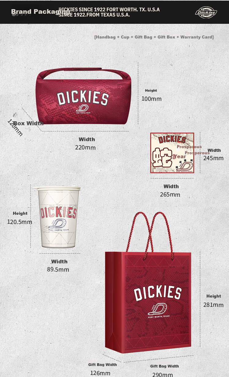 Dickies Student Watch, Snake Year Limited Edition, Creative Cartoon Quartz Watch, New Year Gift, Cross-Year Gift Box, CL-638 White 9