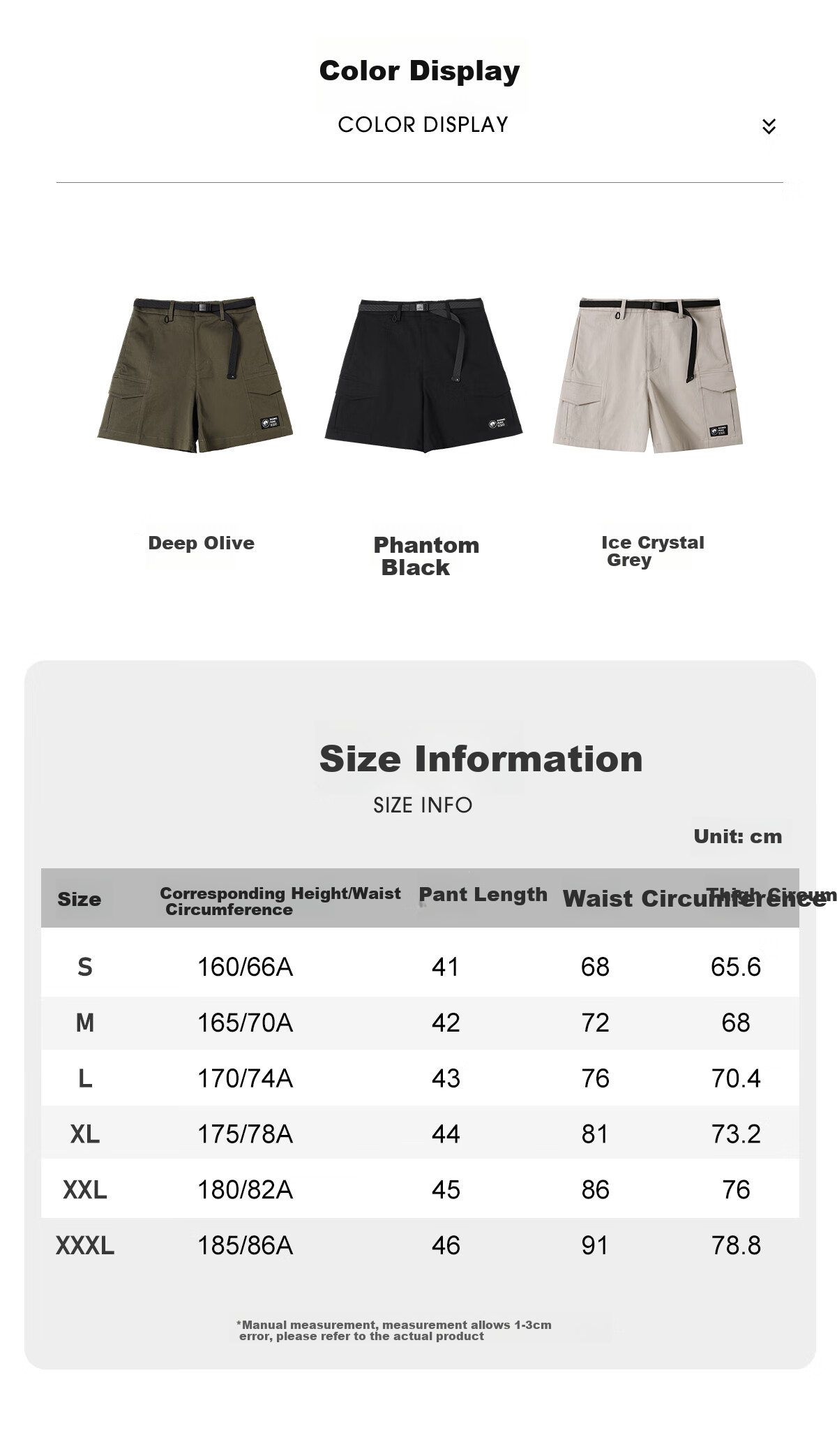 CAMEL Panda Collaboration Outdoor Women's Casual Shorts, Cool-Feeling Sports Running Breathable Quick-Dry Five-Point Pants 4168 4
