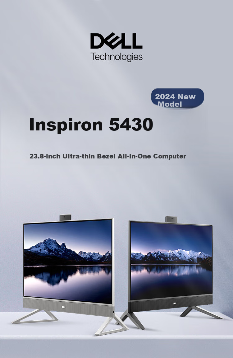 DELL Inspiron New High-End All-In Desktop Computer (13th Gen I7, 16GB RAM, 1TB Storage) Aesthetically White, 27-Inch Eye-Protection Large Screen, Commercial Office Use, Entertainment And Learning Machine 1