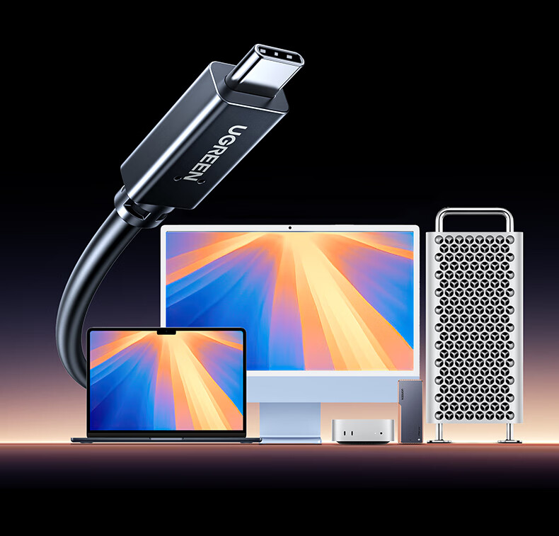 UGREEN 80Gbps Hard Drive Enclosure Compatible with Thunderbolt 5/4/USB4 M.2 NVMe Portable SSD Enclosure for Mac Mini/Studio Computer Expansio 19