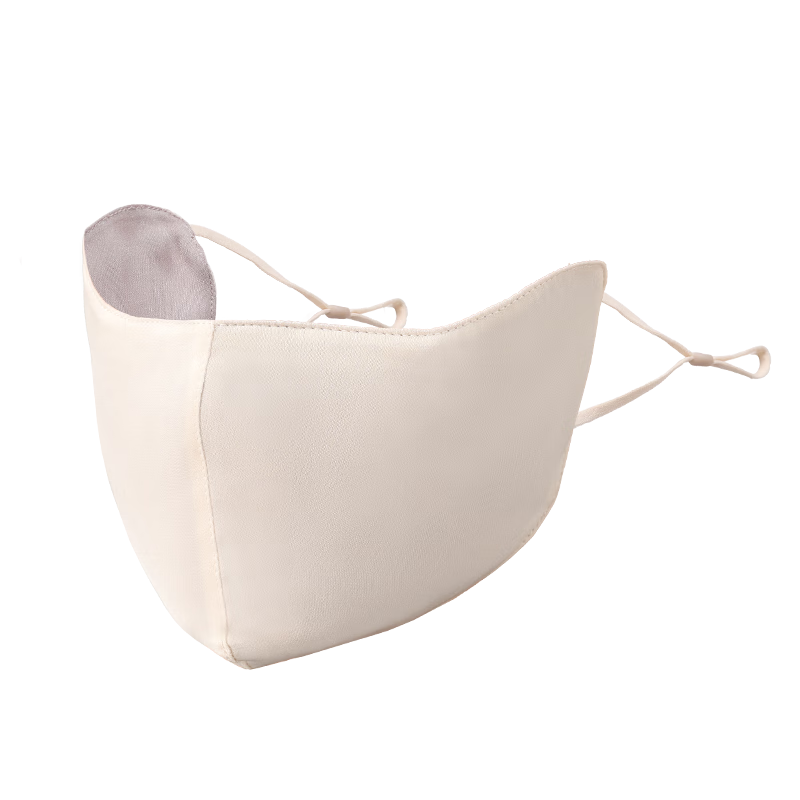 JIUMU Women's Silk Sun Protection Mask Summer UV Protection Breathable 3D Full Face Mulberry Silk Sun Shield