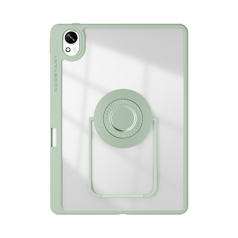 COOLSTART Protective Case for Huawei MatePad Pro 12.2-Inch Tablet (2025 New Model), Stand with 360-Degree Rotation, Horizontal And Vertical Screen Support, Wall-Mounted, Shockproof Silicone Case, Gree