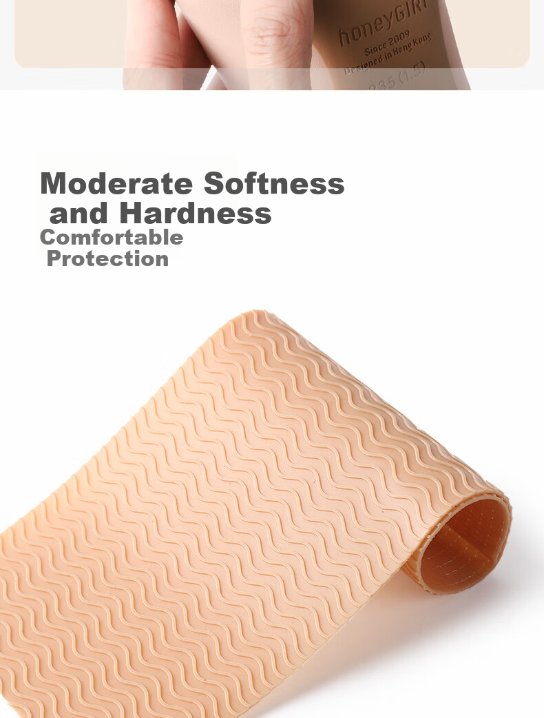 FOOTOPPO Leather Shoe Sole Anti-Slip Sticker, High Heel Shoe Sticker, Wear-Resistant Tool, Shoe Anti-Wear Sticker, Sole Leather Protective Film, Protective Patch 3
