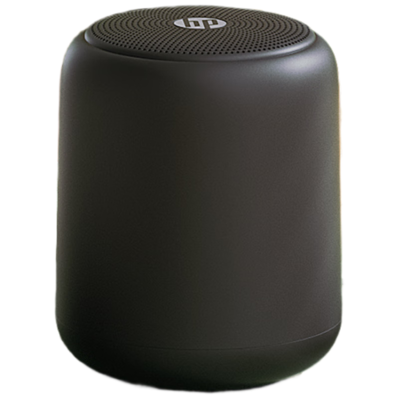 HP BTS07pro Bluetooth Speaker, Desktop Laptop Mobile Phone Speaker, Portable Outdoor Mini Wireless Connected Speaker, Black