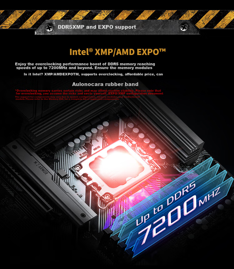 ASRock B760 Pro RS Jiangxin Series D5 Motherboard, Supports CPU 14600KF/14700KF/14700K (Intel B760/LGA 1700) 3