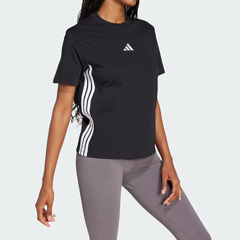 Adidas Women's Sports Style Series W 3S SJ T Short Sleeve T-Shirt JD0844 White M 2