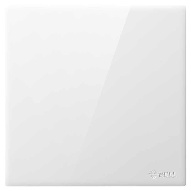 BULL G60 Series One-Gang Multi-Control Switch Ultra-Thin Large Panel Switch G60K134 Glossy White
