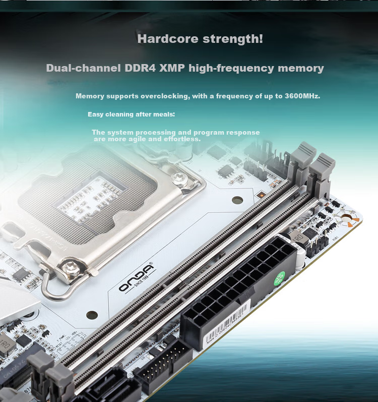 ONDA B760ITX-W4 (Intel B760/LGA 1700), Supports 12600K/13400/14100, HTPC Preferred, Motherboard 2