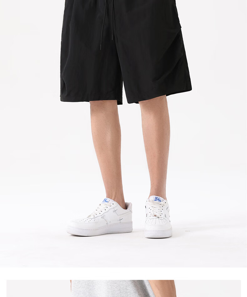 MINISO Men's Shorts, 2026 New American Trendy Workwear Style, Summer Outdoor Functional Loose-Fit Mid-Length Pants, Army Green, XL 28