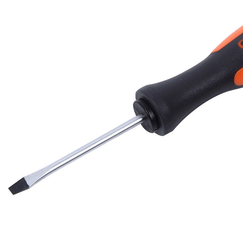 Gangdun SHEFFIELD S056101, Double-Color Handle Flathead Screwdriver, 3×50mm