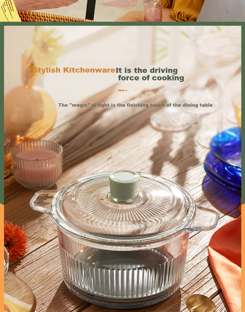 Donlim Electric Stew Pot, Soup And Bird's Nest Double Boiler, Health-Preserving Water Bath Cooker, BB Soup Pot, Small Glass Electric Stew Pot for Nourishment And Beauty, DL-9002 (Forest Green) 5