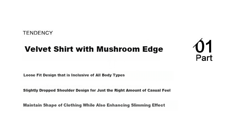 Dme [Retro Elegant Brown Shirt], Spring And Autumn Style, Silk Ribbon Collar, Velvet Blouse for Wome 5
