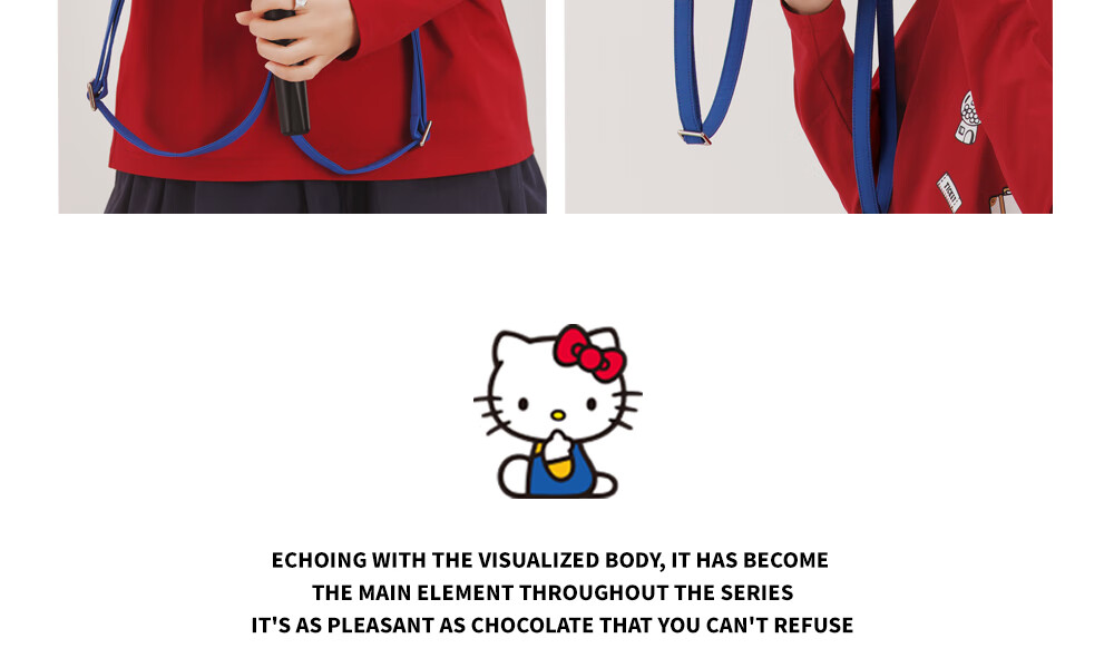 Toutou HelloKitty Underarm KT Cat Backpack for Girls, Best Friends' Outing, Middle And High School Students, Cute Birthday Gift 25