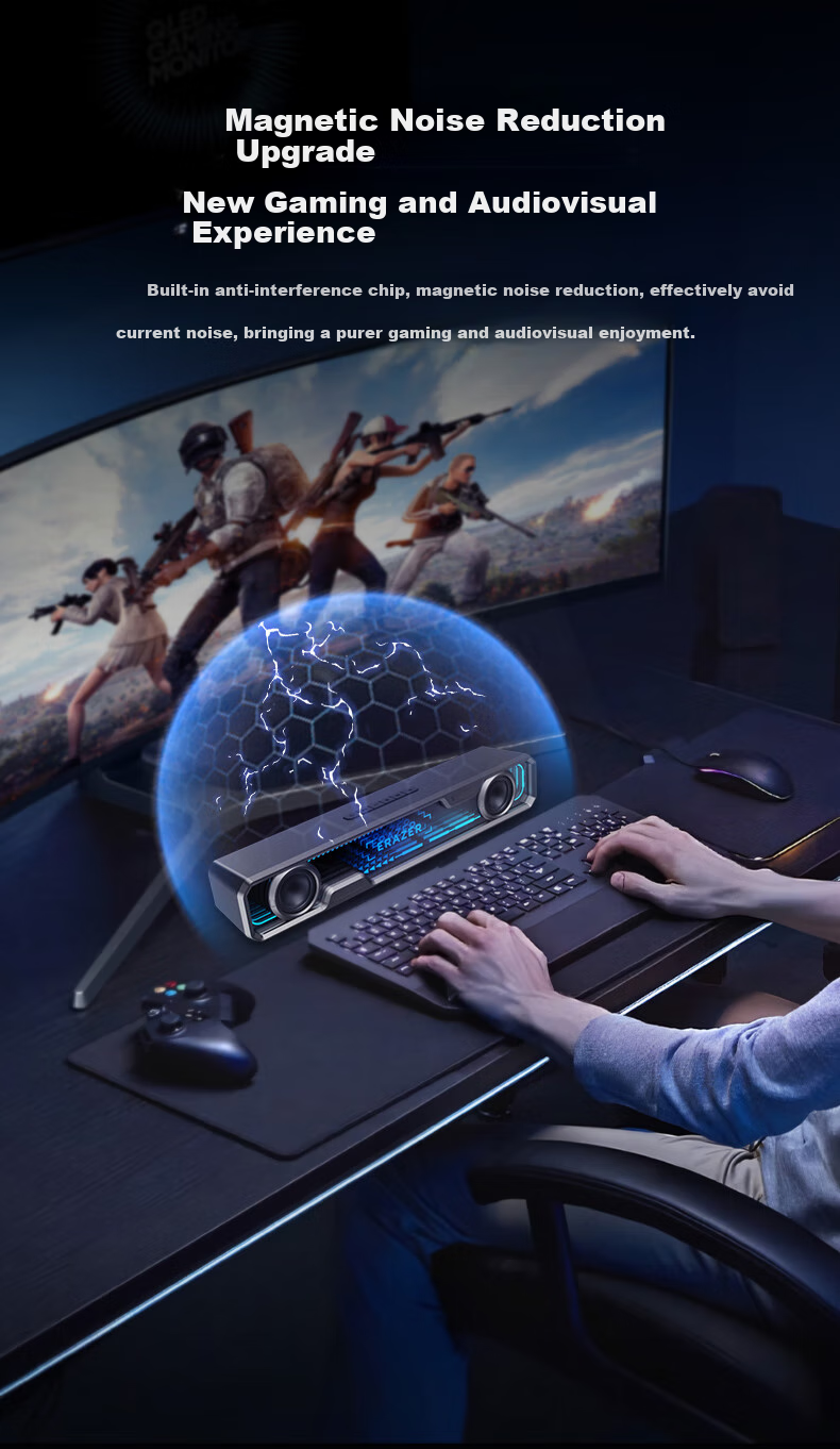 Lenovo Invests in Brand Yinengzhe Speakers, Desktop Bluetooth Speaker with Abyss Lighting, Home Theater-Grade Gaming Headset for E-Sports, Online Classes, Desktop And Laptop Birthday Gift 7