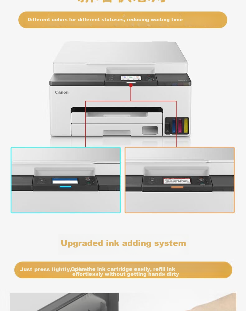 Jianeng (Canon) GX4080 High-Capacity All-In Office Fax Machine with Automatic Duplex Printing/Scanning/Copying/Faxing/WIFI for Home Use 12